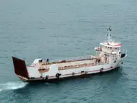 Kapal kontainer kanggo didol