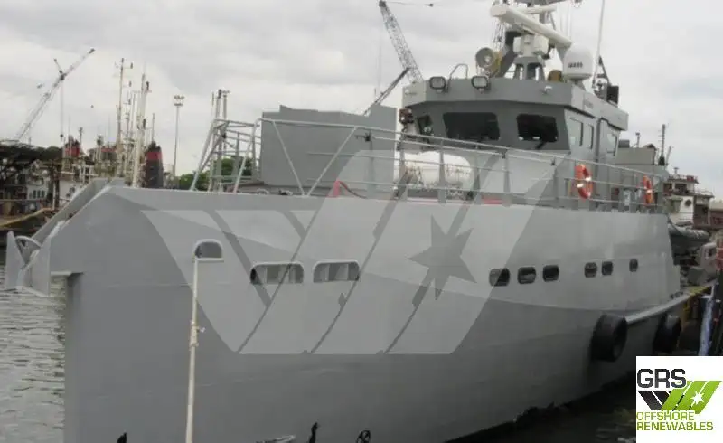 Kapal patroli kanggo didol