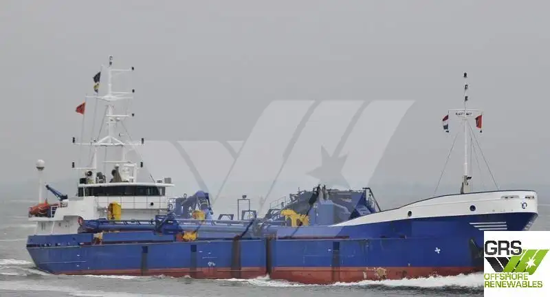 Kapal dredger kanggo didol