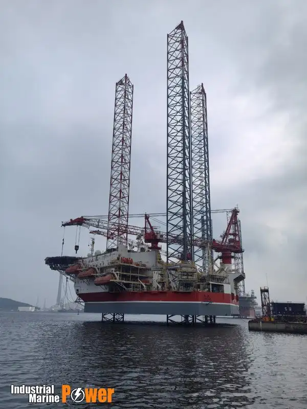 Rig pengeboran jack-up kanggo didol