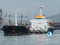 Kapal tanker minyak/bahan kimia kanggo didol