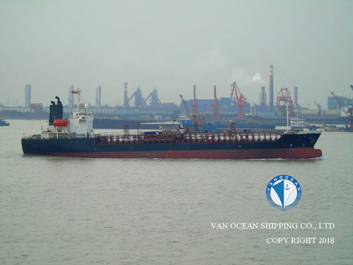 Kapal tanker minyak/bahan kimia kanggo didol