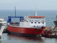 Kapal kontainer kanggo didol