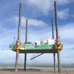 Jack-up drilling rig kanggo didol