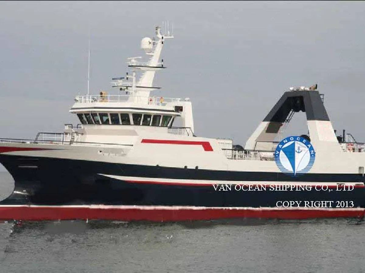 Kapal trawler kanggo didol