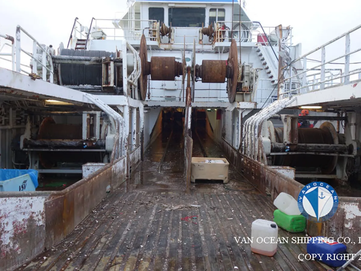 Kapal trawler kanggo didol