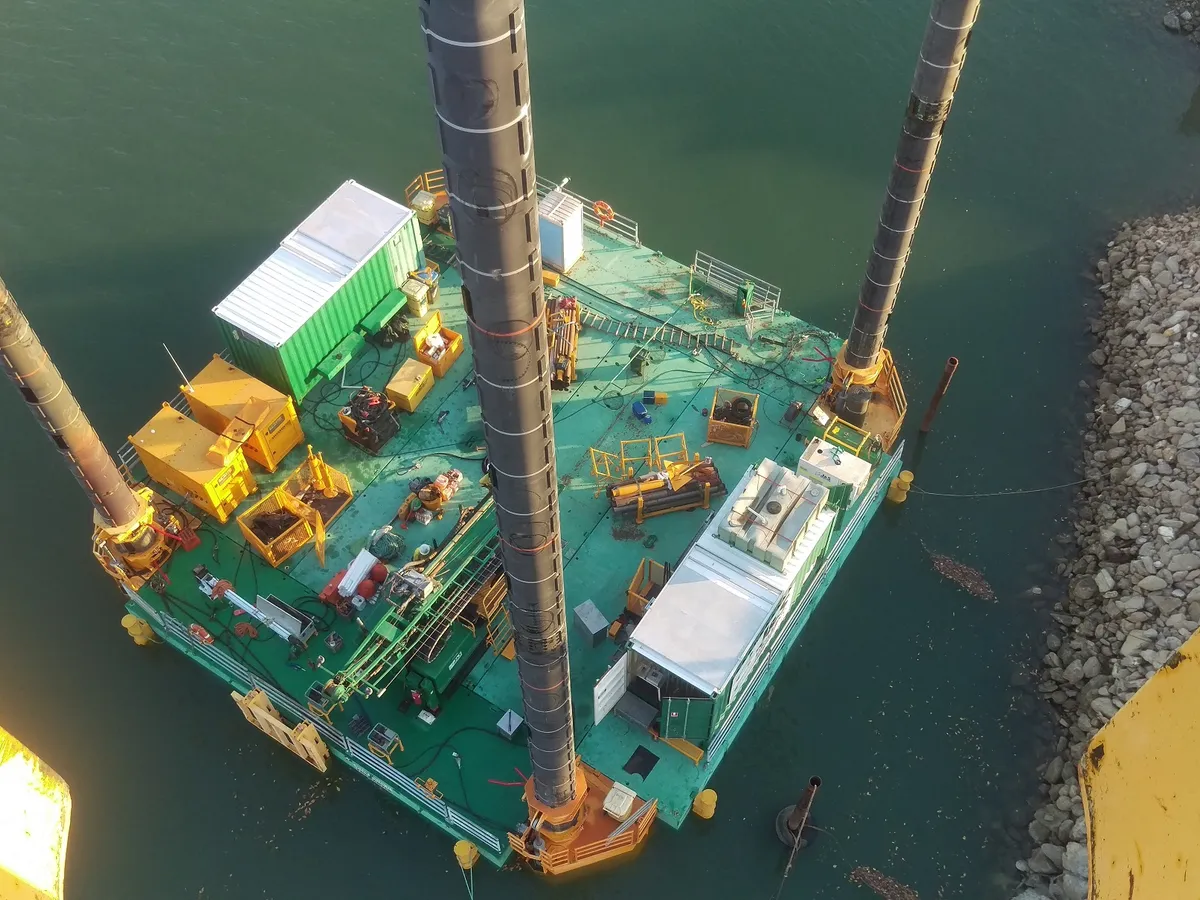 Rig pengeboran jack-up kanggo didol