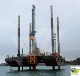 Rig pengeboran jack-up kanggo didol