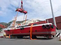 Kapal kontainer kanggo didol