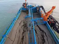 Kapal dredger kanggo didol