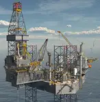Jack-up drilling rig kanggo didol