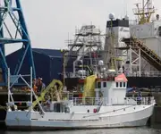 Kapal kontainer kanggo didol