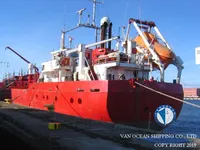 Kapal tanker minyak/bahan kimia kanggo didol