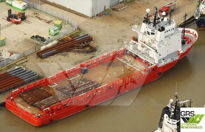 Kapal pasokan platform (PSV) kanggo didol