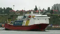 Kapal kontainer kanggo didol