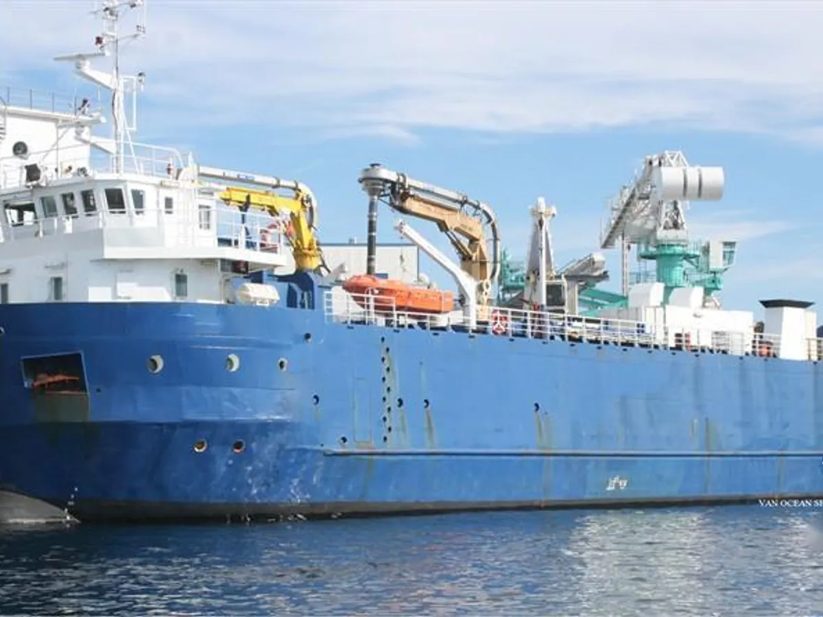 Kapal reefer kanggo didol