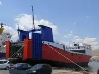 Kapal kontainer kanggo didol