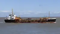 Kapal dredger kanggo didol