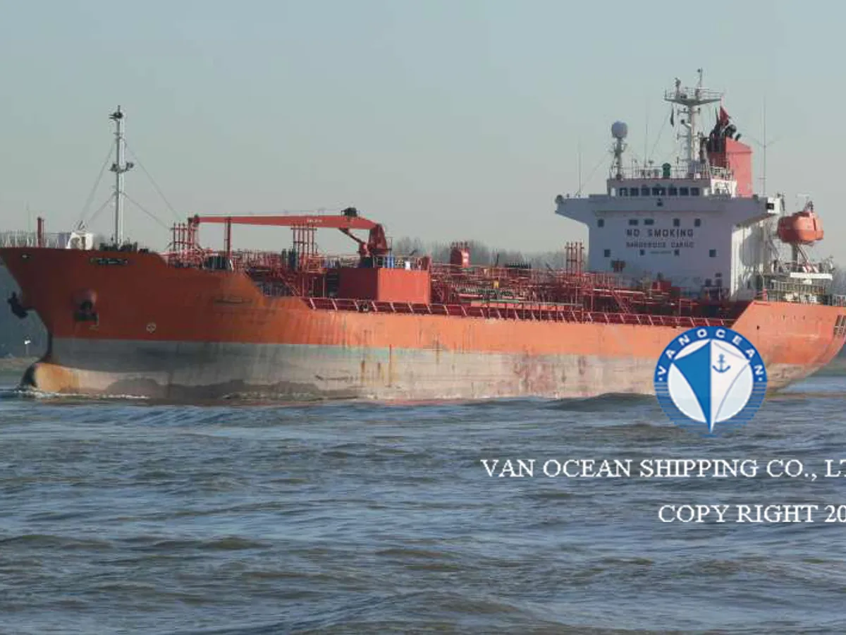 Kapal tanker minyak/bahan kimia kanggo didol