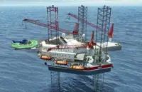 Rig pengeboran jack-up kanggo didol