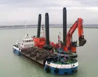 Kapal dredger kanggo didol