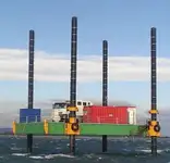 Jack-up drilling rig kanggo didol