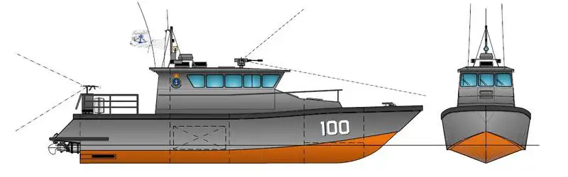 Kapal patroli kanggo didol
